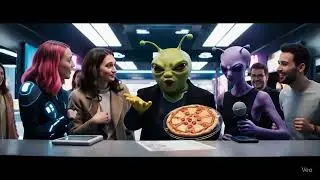 Alien Return in Times Square