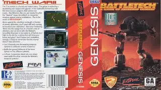 [Title] Battletech: A Game Of Armored Combat (SEGA Genesis Music) 🎶