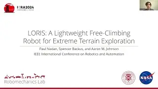 LORIS: A Lightweight Free-Climbing Robot for Extreme Terrain Exploration - Presentation