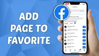 Как добавить страницу в избранное на Facebook
