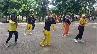 Senam sehat bersama taman sekar gadung..