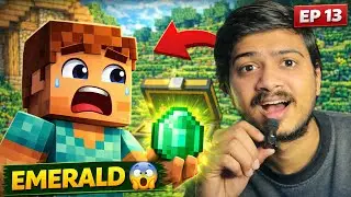 Village Loot Karte Karte Emerald Mil Gaya 💎 | Minecraft Beginner EP 13