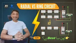 Radial Circuit & Ring Circuit Explained  Electrical Tutorial Urdu Hindi #fielectrical F I Electrical
