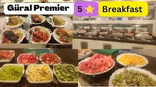 Breakfast at Güral Premier Belek #familyhotel #allinclusiveresort