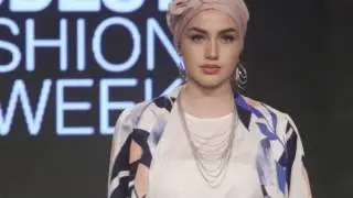 Helen Latifi Headwear at London Modest Fashion Show 2017 -