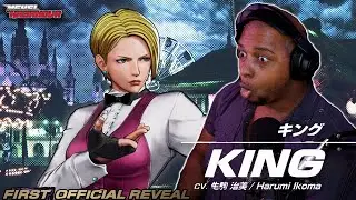 KOF XV｜KING｜Character Trailer REACTION