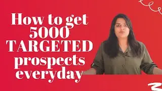 How to get 5000 TARGETED prospects everyday || Email Marketing with verified contacts - LeadHype