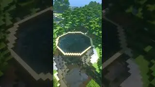 Birch Underwater Temple | Timelapse Build | Biome-based builds #4 #minecrafttimelapse #minecraft