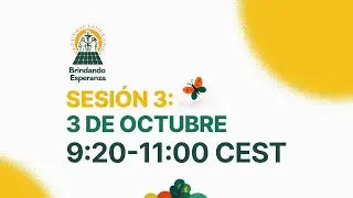 Sesión 3: 3 de octubre: 9:20-11:00  CEST