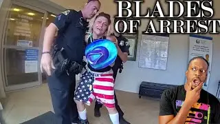 When a Rollerblader Tries Running from the Cops