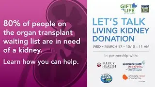 Let's Talk: Living Kidney Donation