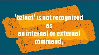 #9 Enable Telnet Client On Windows OS