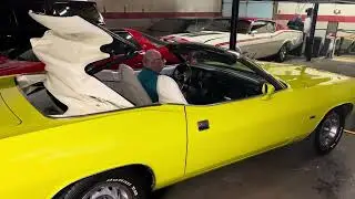 1971 Plymouth Barracuda Convertible Top Operation