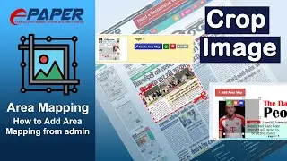 How to Add Area mapping from admin in ePaper CMS