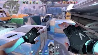 Yup, Jett can fly! Valorant Jett new exploit Icebox