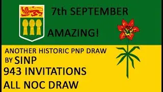 SINP ALL NOC DRAW OF SEPTEMBER 943 INVITES-SEPTEMBER 7 CANADA PR- MAPLE LIGHT