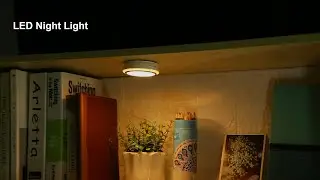 Warm White Light Infra-red Remote Control LED Night Light