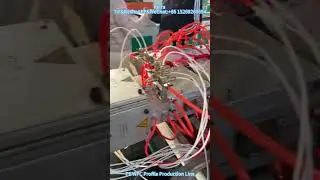 PE WPC Profile Extrusion Line#machine #factory#plastic#manufacturing #equipment##technology