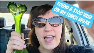Lunchtime trip to Goodwill, found a $100.00 vase!!