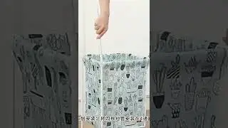 [ 2 LAYER ] Large Capacity Dirty Laundry Cloth Basket.                      #viral