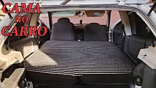 MONTAMOS uma CAMA no CARRO CELTA