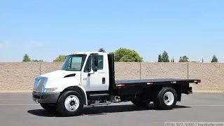2004 Int'l 4300 16' Flatbed Truck for Sale