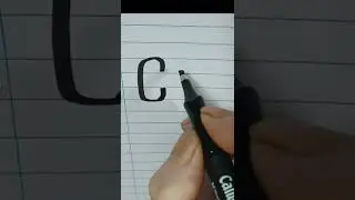 Alphabet C writing || letter shorts ||#alphabets #consent #shorts