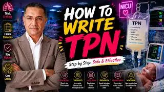 How to write TPN//Total Parenteral Nutrition//in neonate //term and preterm