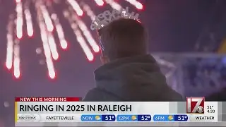 Crowds gather in downtown Raleigh for 2025 acorn drop
