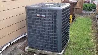 Goodman GSXC18 Air Conditioner Running