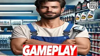 Car Mechanic Shop Simulator 3D Mobile Gameplay Walkthrough Part 1 (iOS, Android)