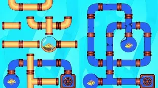 Save The Fish Pull The PIN Water Puzzle | Fish Game Android Gameplay