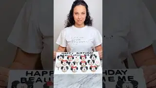 Mickey Mouse & Minnie Mouse Macarons #howto #macarons #kuwait #birthday #giveaway #shorts