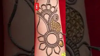 easy and simple mehndi design