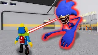 USO PODERES contra SONIC TAPES en su PRISION de Roblox