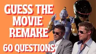 Guess the Movie REMAKE Picture Quiz | Test Your Film Knowledge (60 Questions)