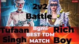 PUBG Bgmi 2v2 TDM Fight Against @Rich Boy  BGMI HIGHLIGHT