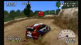 Need For Speed V Rally 2 PS1: Portugal Stage 2