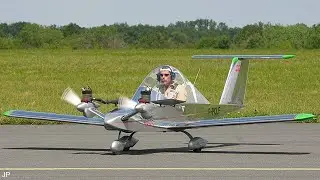 Cricri, le plus petit avion bimoteur au monde