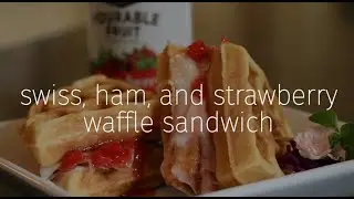 Strawberry Waffle Sandwich Recipe