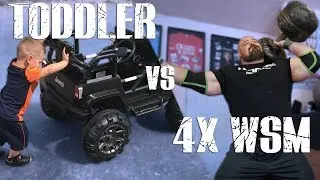 WORLDS STRONGEST TODDLER VS WORLDS STRONGEST DAD | BRIAN SHAW