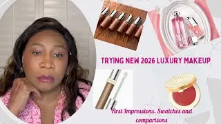 New 2026 Luxury Makeup First Impressions, Comparisons and Swatches. DIOR, PRADA and GUCCI.