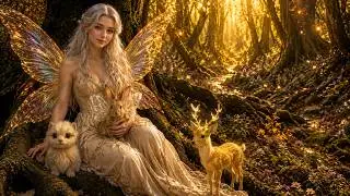 Forest of Mystical Creatures 4K | Hidden Fantasy Beings & Calming Sleep Music 🌿🌙