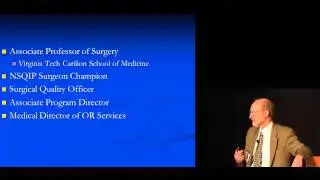 Surgical Quality Improvement - 2015 - Sandy Fogel, MD