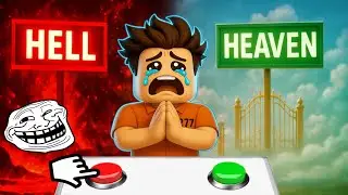 I Sent My Friend to HELL 😭😂 | Roblox Heaven or Hell Challenge! 