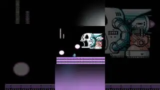 TAS Mega Man 4 NES - Skull Ship