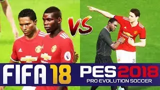 FIFA 18 vs PES 18 Reactions