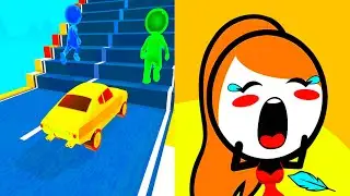 Shape shifting Vs Save Her 👉🟥🟢🟦👈 Satisfying Walkthrough Max All Levels Android iOS ASMR Gameplay