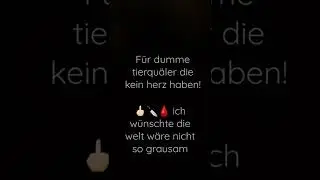 F&uuml;r dumme tierqu&auml;ler