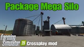 Package Mega Silo / FS25 crossplay mod